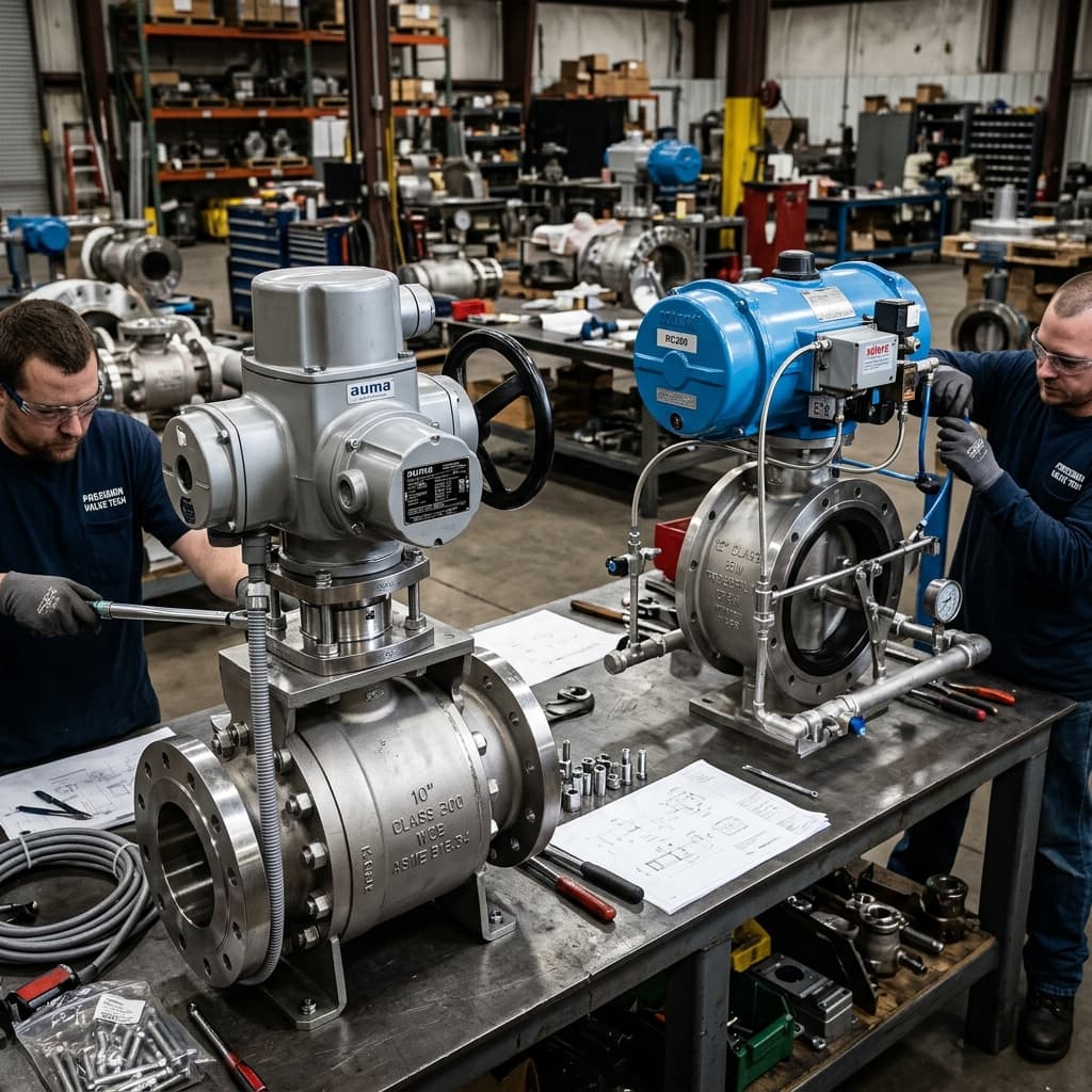 Custom Valve Automation & Assembly